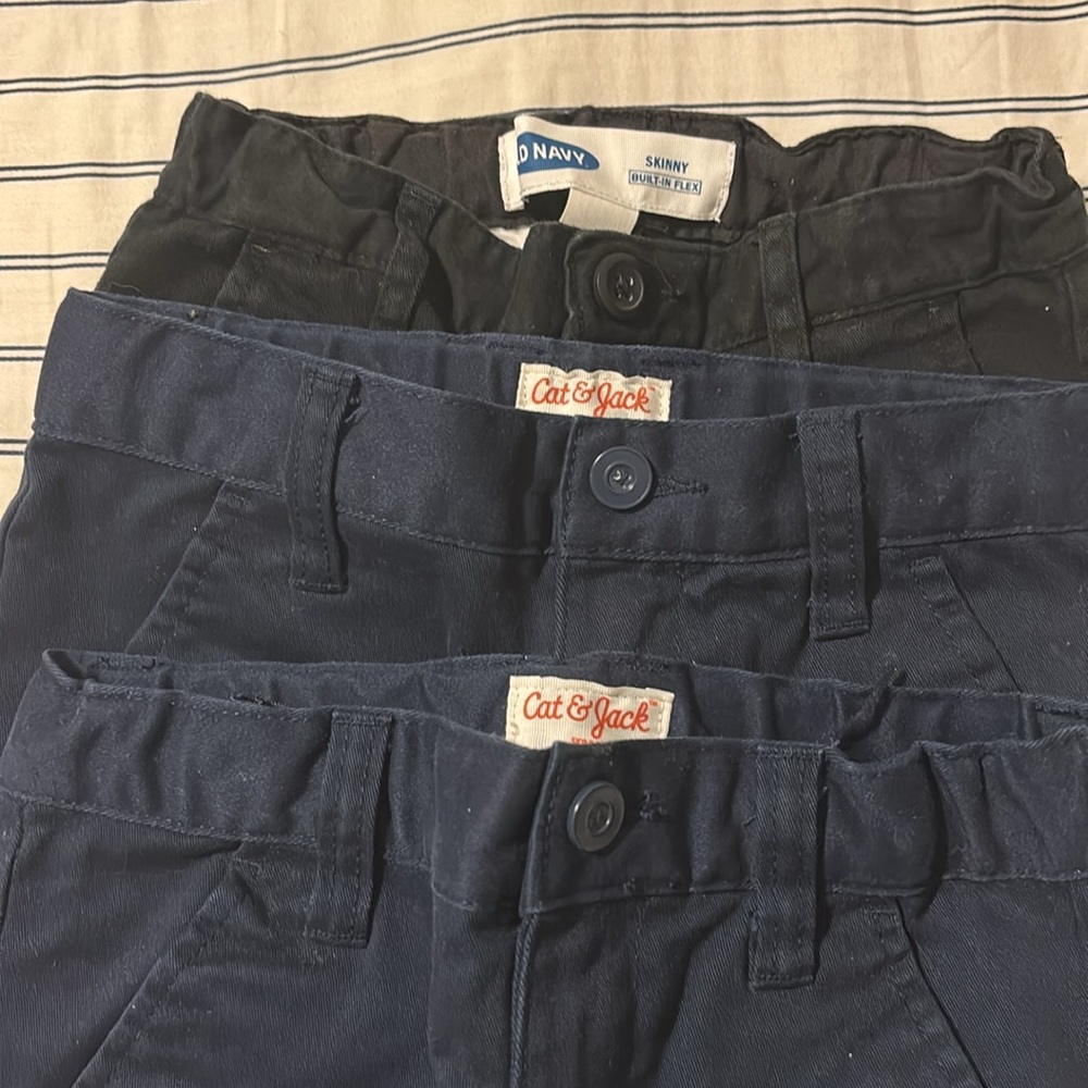 Cat & Jack Navy Pants Set